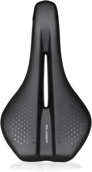 GORIX Bike Saddle Seat Wide Hole Shock Absorption Waterproof Soft Cushion Mountain Road Bicycle (Venture 11)