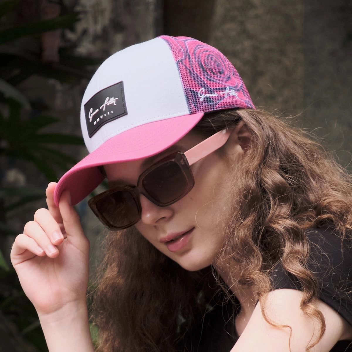 Grace Folly Beach Trucker Hats for Women- Snapback Baseball Cap for Summer
