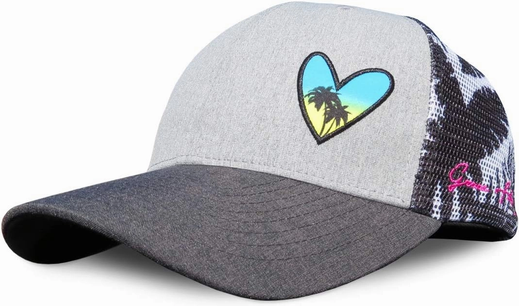 Grace Folly Beach Trucker Hats for Women- Snapback Baseball Cap for Summer