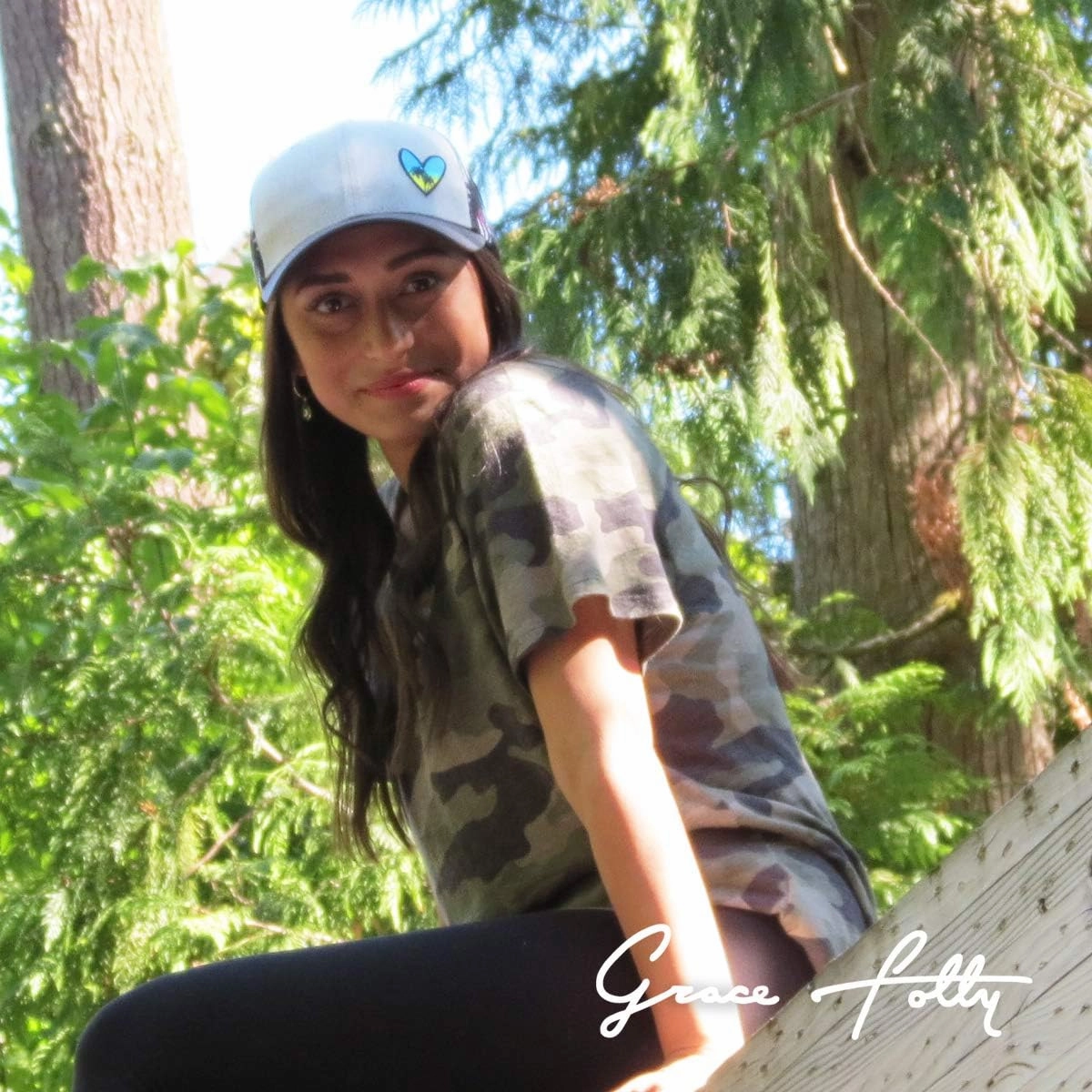 Grace Folly Beach Trucker Hats for Women- Snapback Baseball Cap for Summer
