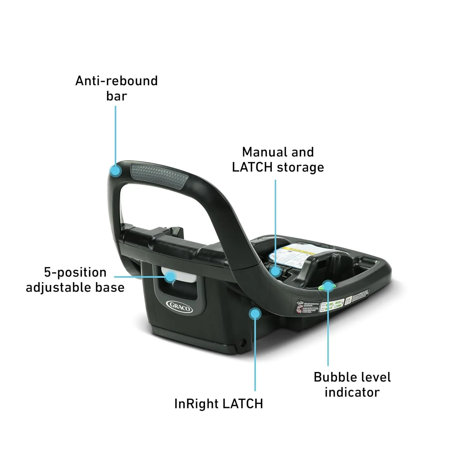 Graco SnugRide SnugFit ICS Base, Black