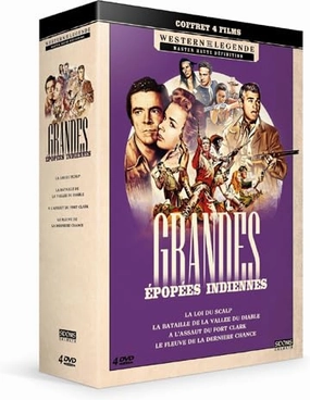 Great Indian Epics - 4-DVD Box Set ( War Paint / Duel at Diablo / War Arrow / Smoke Signal ) [ NON-USA FORMAT, PAL, Reg.2 Import - France ]