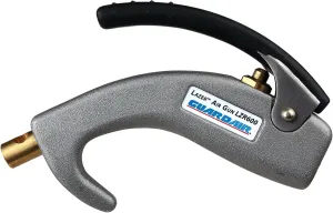 Guardair Lazer Series PalmSwitch Safety Air Gun, Brass Venturi Nozzle with 1/4" FNPT Inlet, Lightweight and All Metal Construction (LZR600)