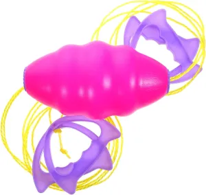 Hand Pulling Balls 2-Pack Boys and Girls Bouncy Ball Toys Interactive Plaything for Boys Girls Lightweight Easy Storage Safe Material