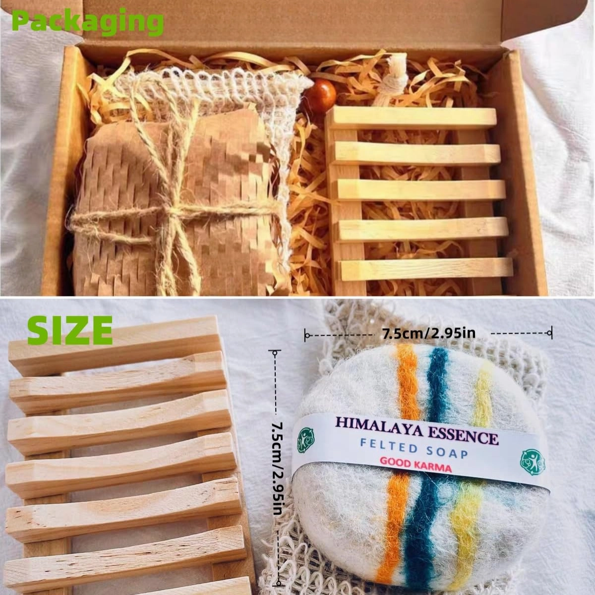 Handmade Felted Essential oil Soap,Handcrafted Felted Soap,Unique Bathroom Decor,Tibetan Yak Milk and Wool,Facial Cleanser, Body Wash 100g (Sandalwood)
