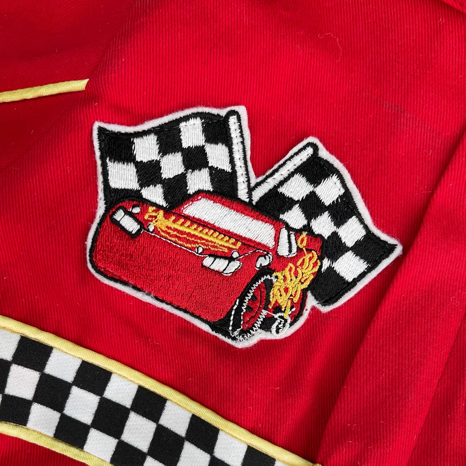 Handmade Race Car Driver Costume for Toddlers - Halloween Costume, Cars Boys Racing Outfit, Toddler Racer Suit