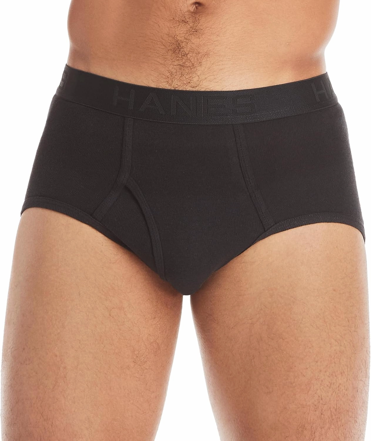 Hanes Men's Tagless Briefs, Soft Moisture Wicking Underwear, Tagless, 7-pack