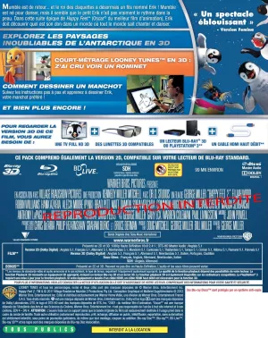 Happy Feet Two (3D & 2D) [ Blu-Ray, Reg.A/B/C Import - France ]