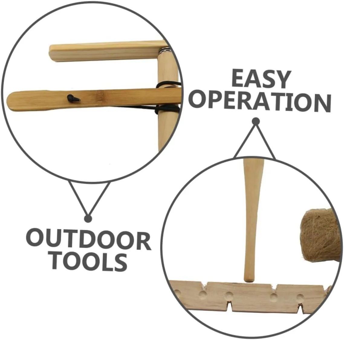 Happyyami Camping Fire Starters Camping Fire Tool Outdoor Fire Tools Outdoor Fire Starter Wood Fire Tool Double