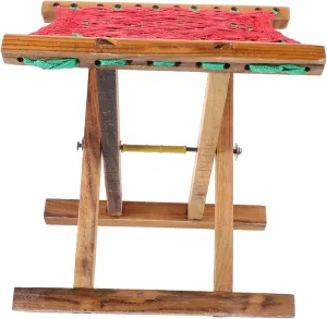 Happyyami Folding Camping Stool Garden Stool Portable Bench Hunting Outdoor Travel Lightweight