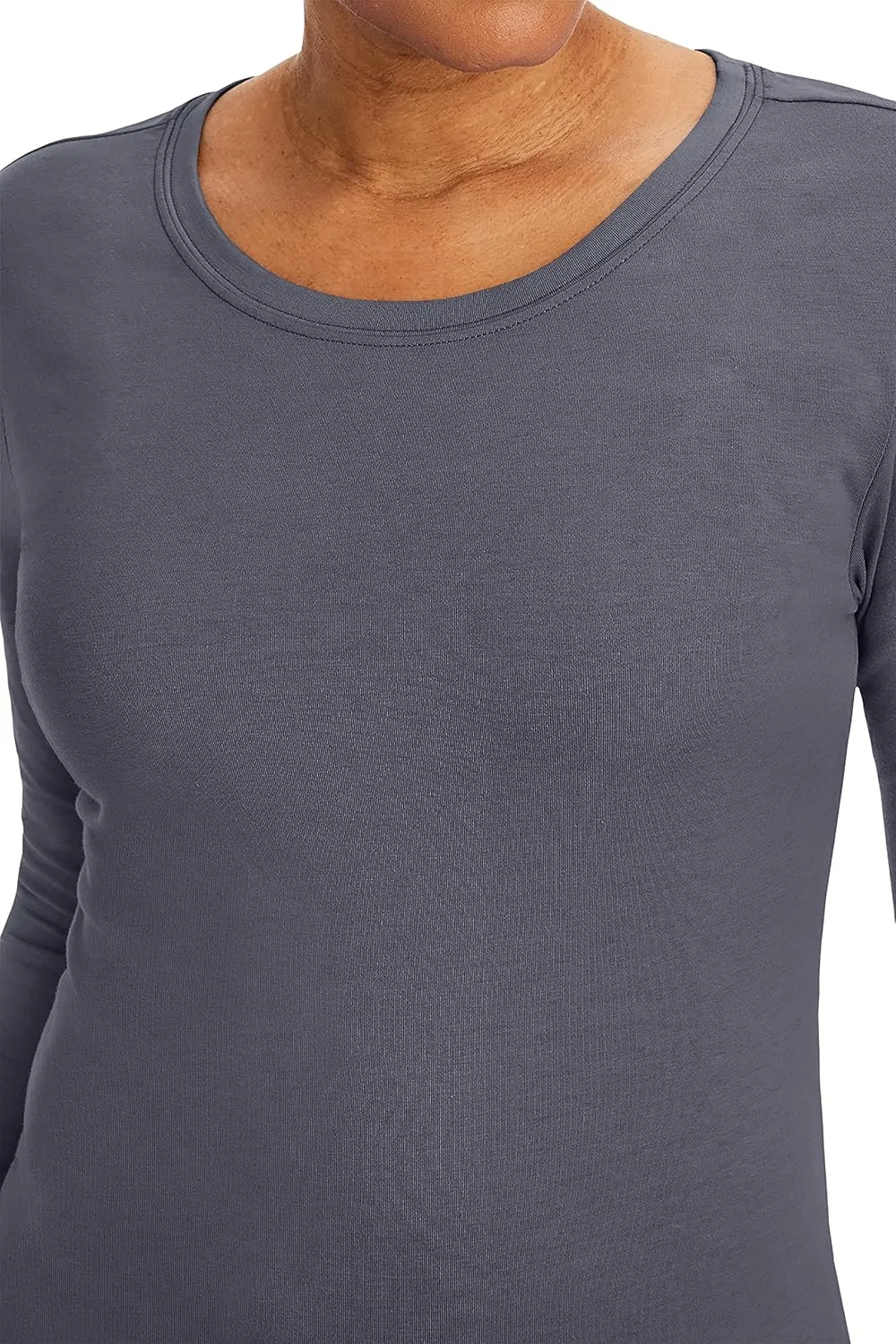 Healing Hands Women's Underscrub Soft Knit Melissa Longsleeve Scrub Tee with Breathable & Easy Care Fabric 5047