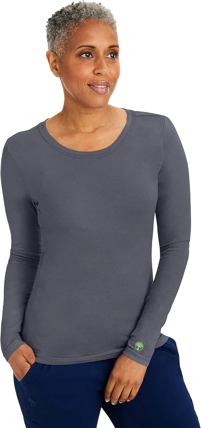 Healing Hands Women's Underscrub Soft Knit Melissa Longsleeve Scrub Tee with Breathable & Easy Care Fabric 5047