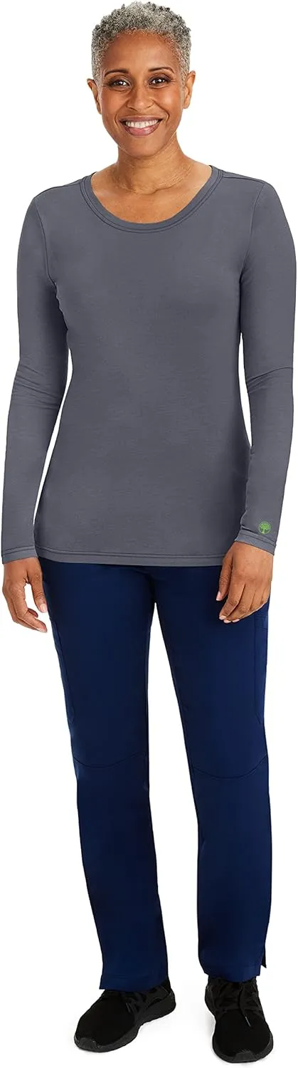 Healing Hands Women's Underscrub Soft Knit Melissa Longsleeve Scrub Tee with Breathable & Easy Care Fabric 5047