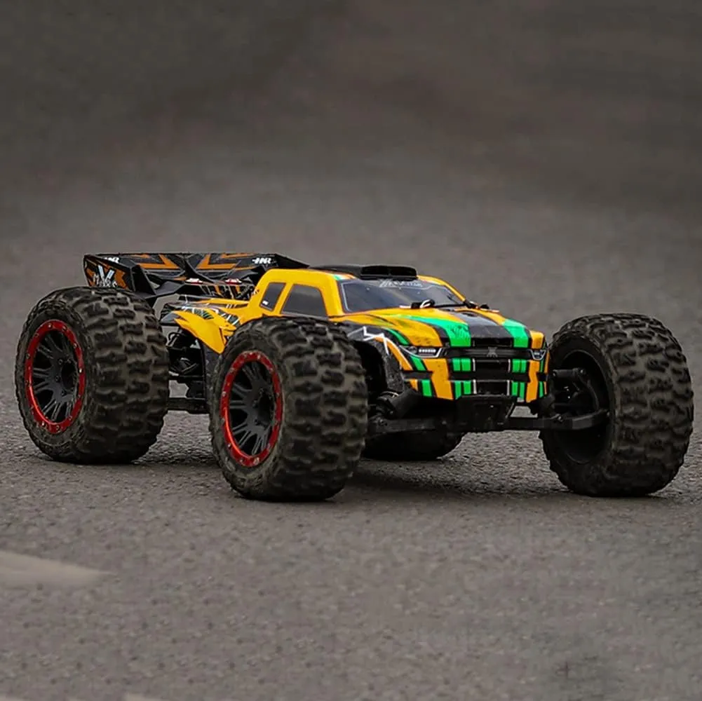 High Speed Brushless RC Car, 1:8 Scale RC Monster Truck,Racing Hobby Car for Adults, 90kmh, 4WD All Terrain Off-Road Remote Control Car, 2.4Ghz RC Racing Car for Adults