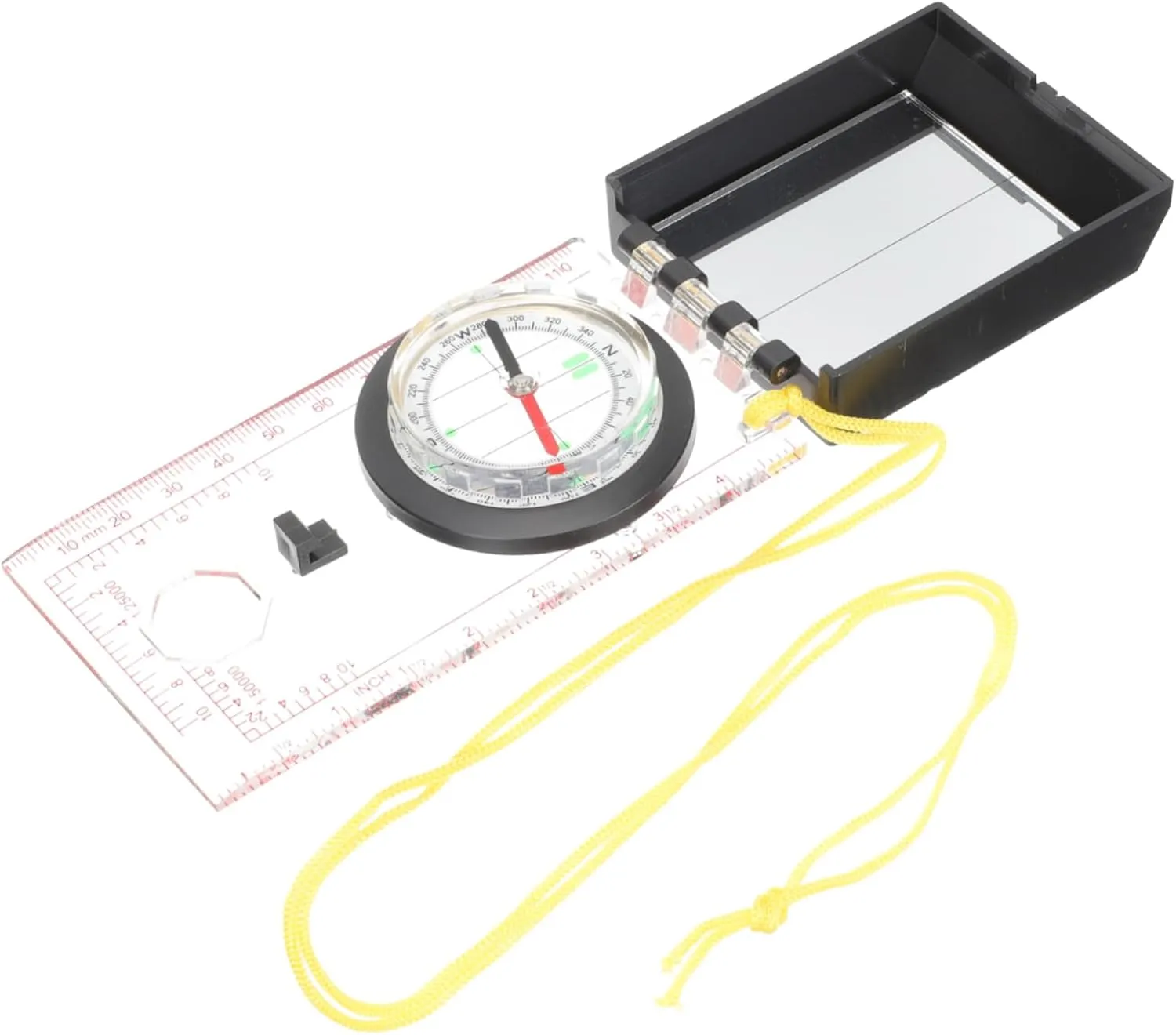 Hiking Guiding Compass Portable Outdoor Measuring Tool for Survival Navigation Lightweight Durable