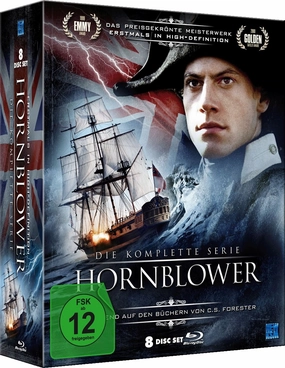 Hornblower - Complete Series - 8-DVD Box Set ( Hornblower: Loyalty / Hornblower: Duty / Hornblower: Mutiny / Hornblower: Retribution / Hornblower: T [ NON-USA FORMAT, Blu-Ray, Reg.B Import - Germany ]