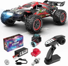 Hosim Mini 1:8 Brushless RC Cars for Adults, VEXARO MAX 50MPH High Speed Rc Truck Fast, 4X4 Remote Control Car All Terrain RC Truggy Waterproof Off Road Hobby Grade Large Monster Truck with 3S Battery