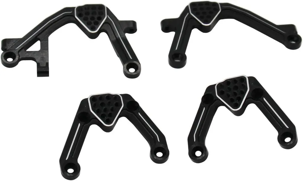 Hot Racing SXTT28301 Aluminum Front & Rear Adjustable Shock Towers - Scx 3