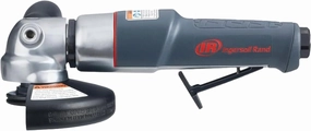 Ingersoll Rand 3445MAX Air Angle Grinder/Cutoff Tool, 4.5" Wheel, 12,000 rpm, 0.88 hp, 5/8"-11 Thread, Rear Exhaust