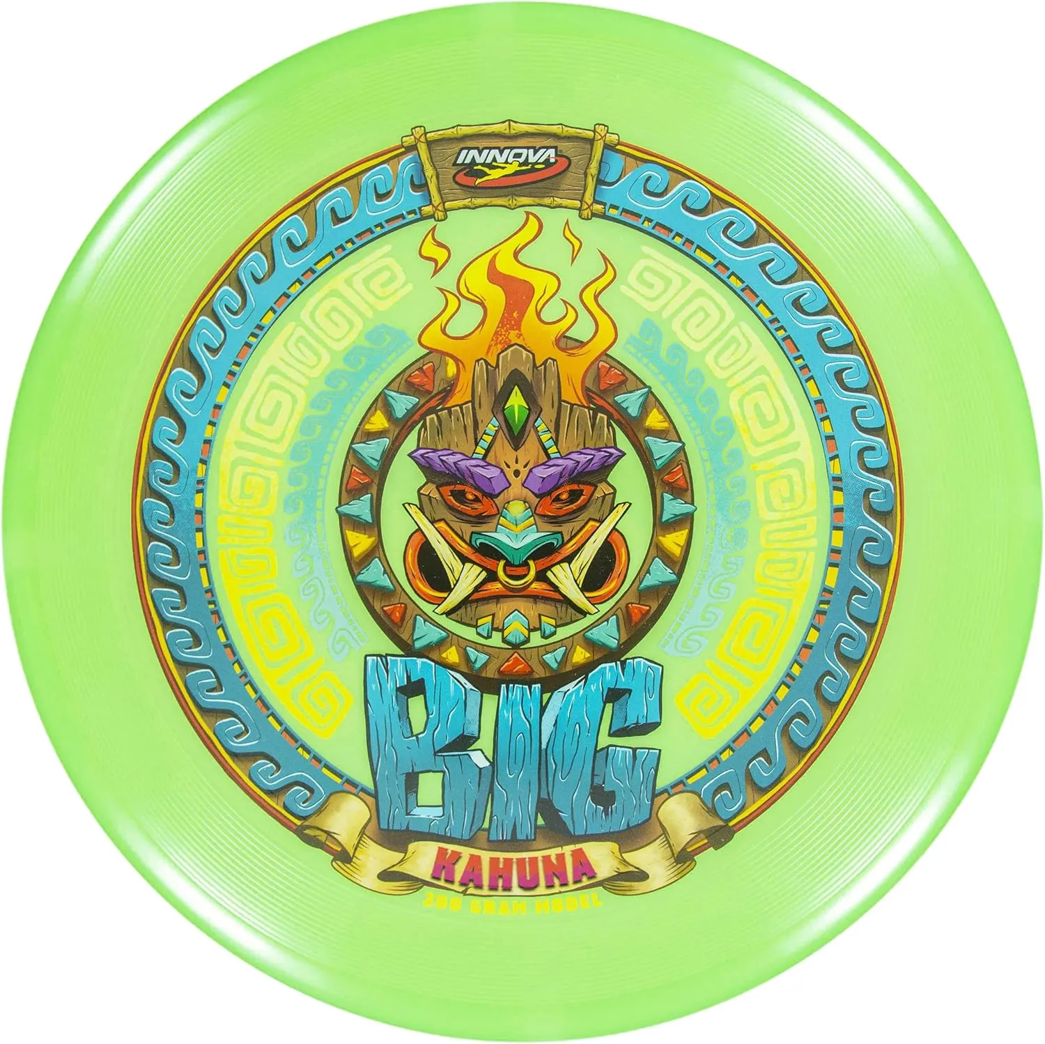 Innova Big Kahuna INNmold Beach Disc 200g – Designed to Handle High Winds, Easy to Grip Rim
