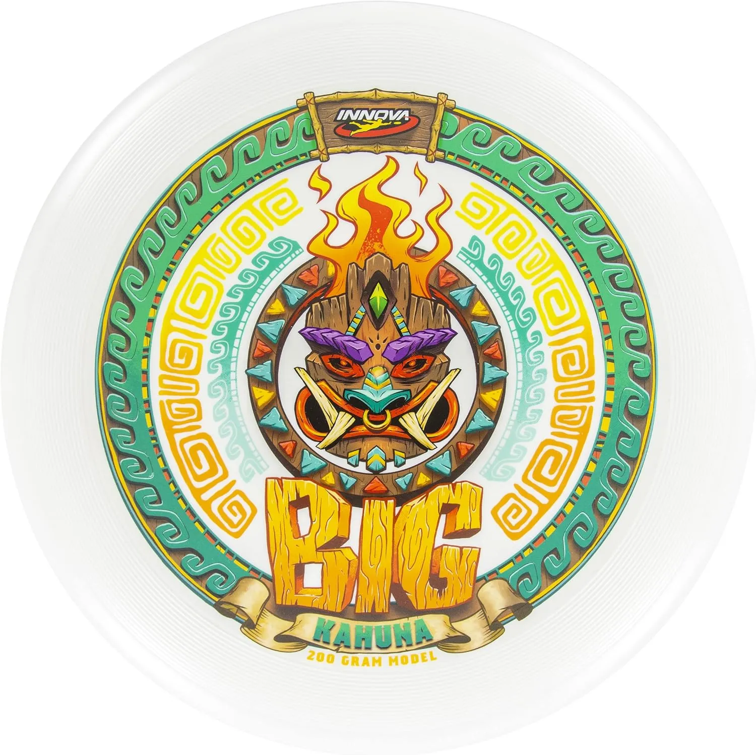 Innova Big Kahuna INNmold Beach Disc 200g – Designed to Handle High Winds, Easy to Grip Rim