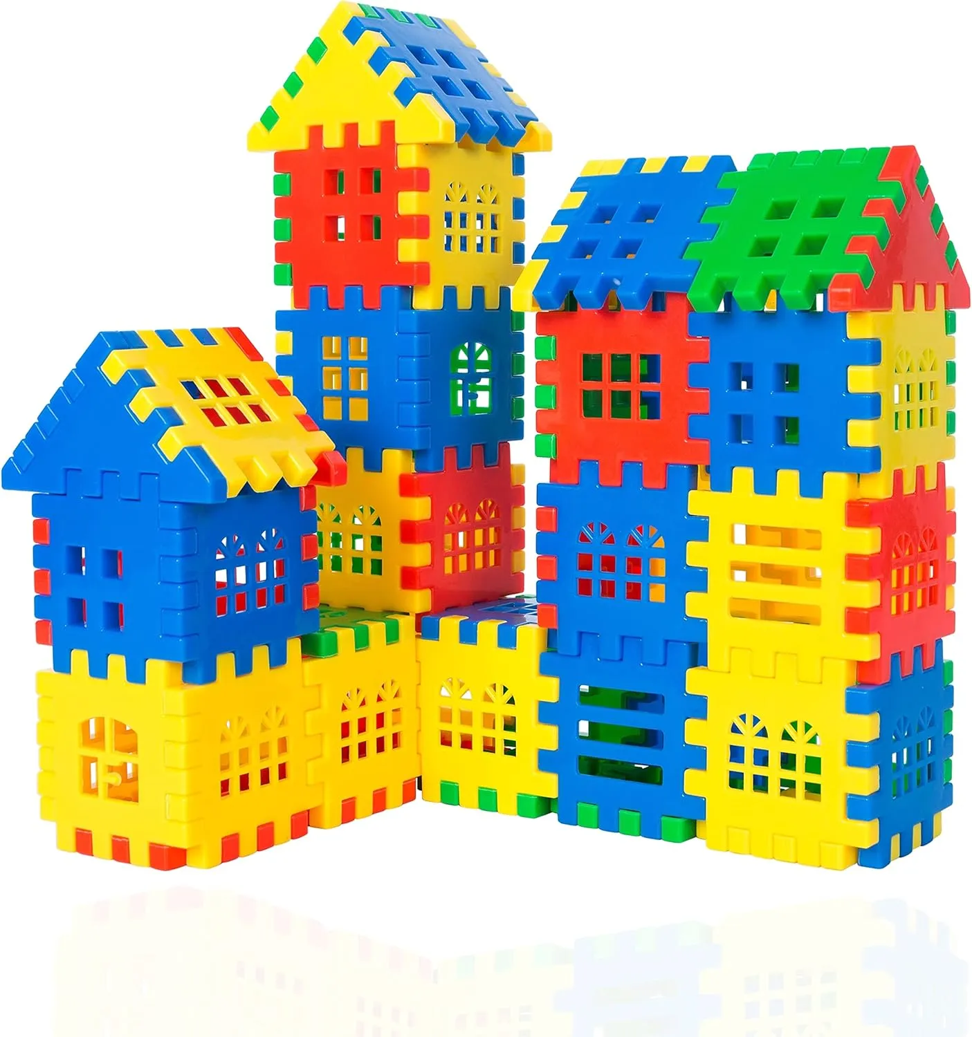 Interlocking Building Blocks – 70-Piece Kids for Toddlers and Kids – Fun and Educational Toy Building Set for Skill Development, Educational Conventional Toys Gift for Boys Girls57