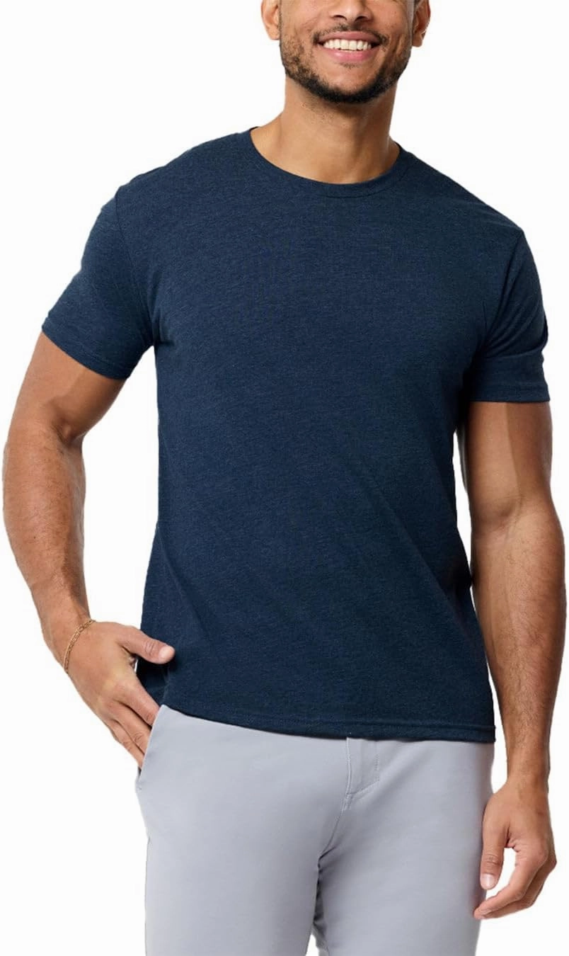 INTO THE AM Mens T Shirt - Short Sleeve Crew Neck Soft Fitted Tees S - 4XL Fresh Classic Tshirts