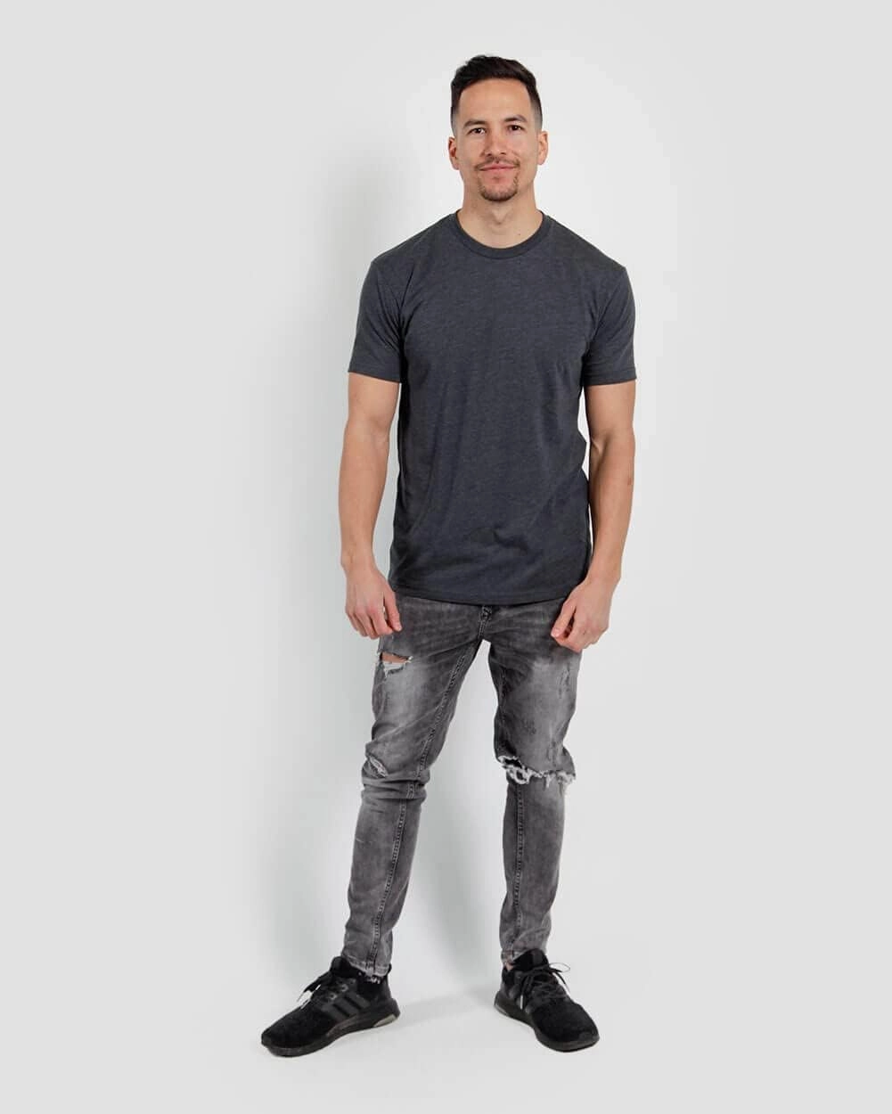 INTO THE AM Mens T Shirt - Short Sleeve Crew Neck Soft Fitted Tees S - 4XL Fresh Classic Tshirts