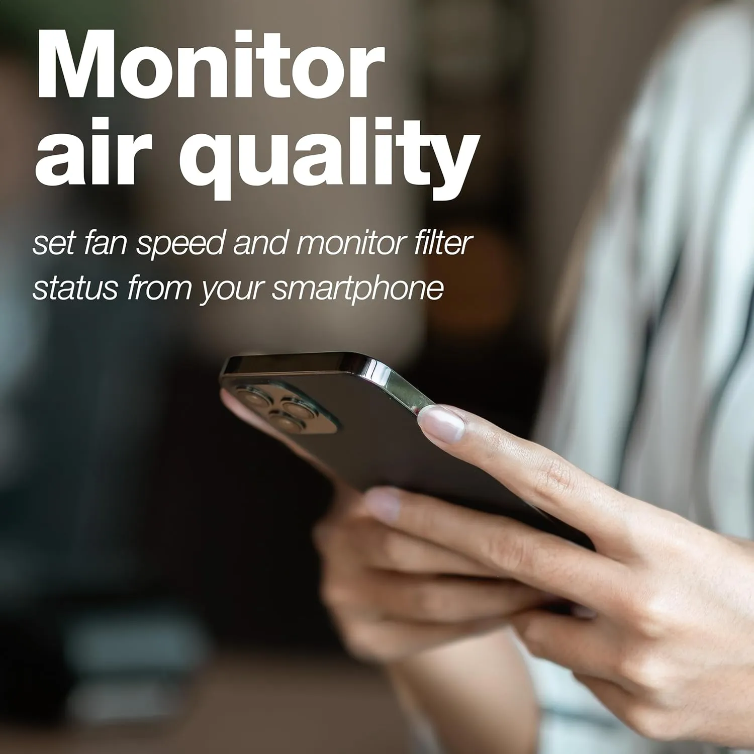 IQAir GC MultiGas XE Air Purifier – Smart MultiGas Filtration for Rooms up to 1125 sq ft - Chemicals, Odors, VOCs, and Particles, Swiss Made, WiFi Enabled