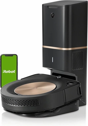 iRobot Roomba s9  Self Emptying Robot Vacuum - Self-Empty for 60 Days, Detects & Cleans Around Objects in Your Home, Smart Mapping, Powerful Suction, Corner & Edge Cleaning
