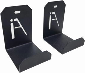 IRON AMERICAN Adjustable Weight Bench Hanger - Hang Benches, Rowing Machines, Hex Bars, Barbells - 100lb Capacity - Hardware Included - Made in USA