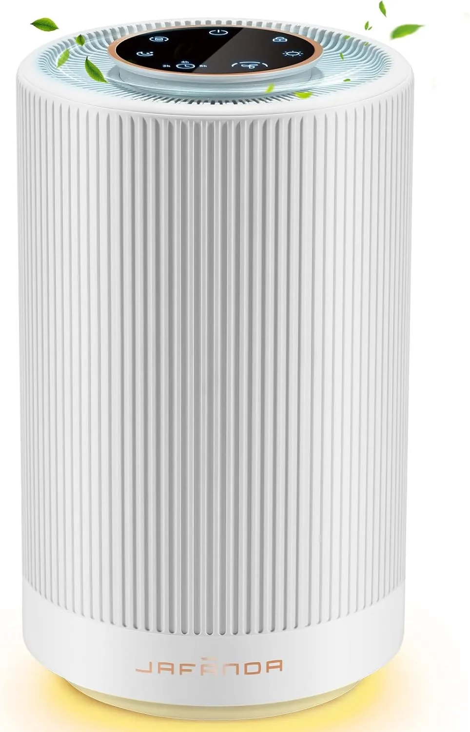 Jafanda Air Purifiers for Home Bedroom, True HEPA 13 Coverage 450 sqft, 23 dB Air Cleaner with Brushless Motor, Effectively Remove Pollen Dust and Odor to Prevent Seasonal Air Diseases, Night Light