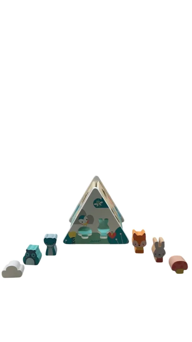 Janod Shape Sorter, Pure (Wood)
