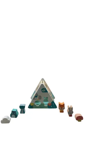Janod Shape Sorter, Pure (Wood)