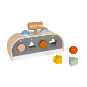 Janod Sweet Cocoon Tap Tap and Shape Sorter