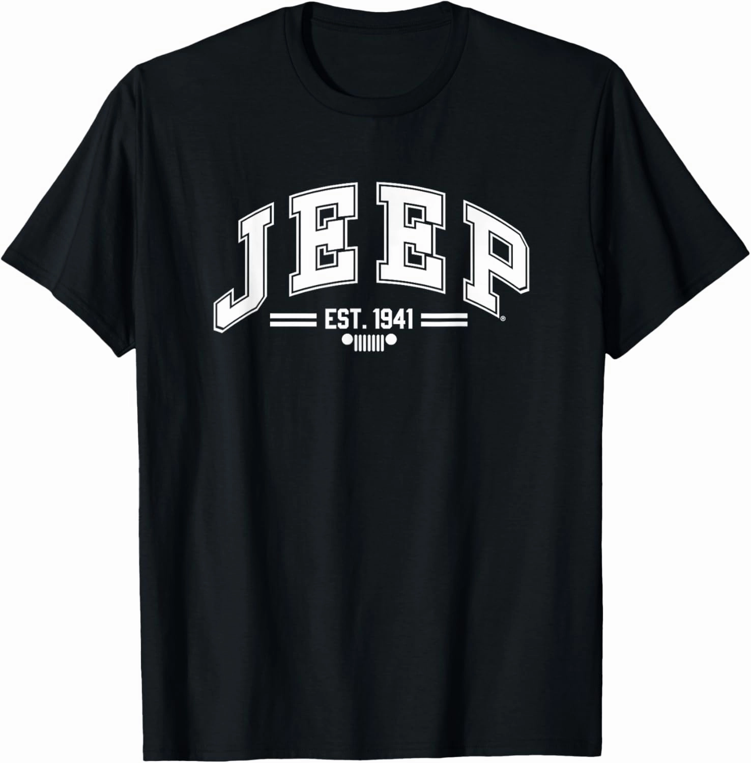 Jeep Collegiate (White Print) T-Shirt