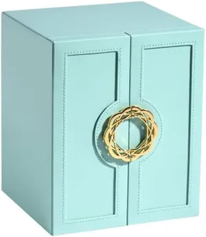 Jewelry Box Jewelry Box Double Door Five Drawer Storage Box Ring Earring Necklace Bracelet Lipstick Watch Storage Box Built-in Flannel Jewelry Organizer