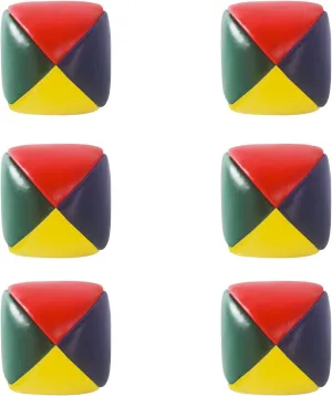 Juggling Ball 6 Pack Multicoloured Soft Juggling Balls for Beginners Professional Children Adults