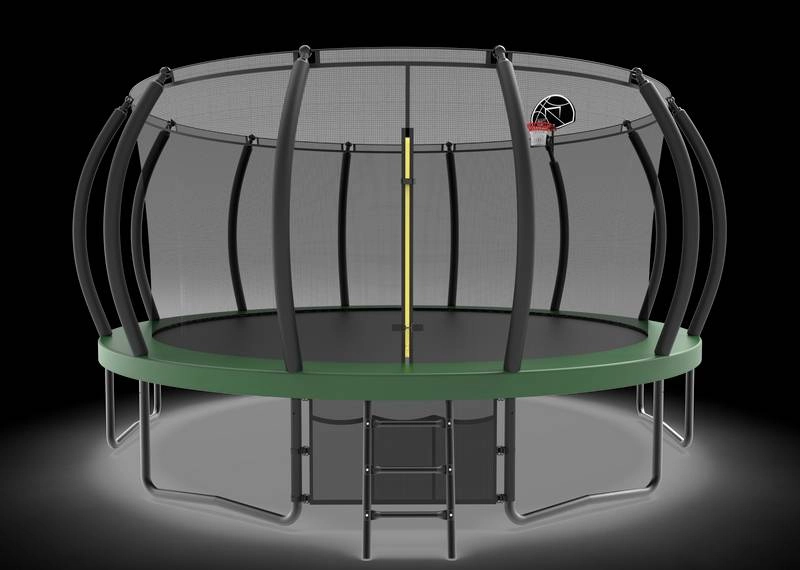 Jump & Dunk Trampoline Fun!