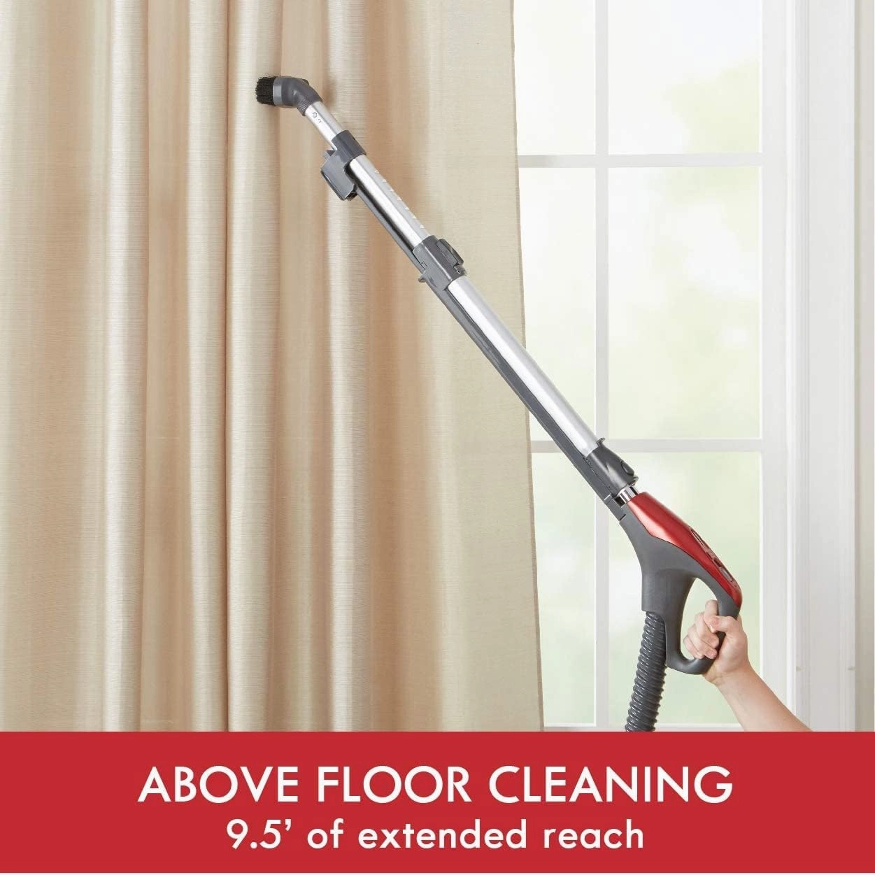 Kenmore 81414 Bagged Canister Vacuum Cleaning Tools, 400 Series   Telescoping Wand, Red