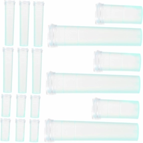 KESYOO 400pcs Flower Nutrition Tube Propagation Lawn Planter Propagate Garden Indoor Tubes Flowers Floral Flower Arrangement Tools Flower Transplanting Tube Plastic Light Green
