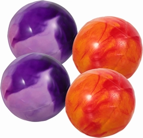 KESYOO 4Pcs Colorful Cloud Stretch Ball Inflatable Beach Clap Ball for Outdoor Play Random Color Balls for Summer Fun and Beach Activities