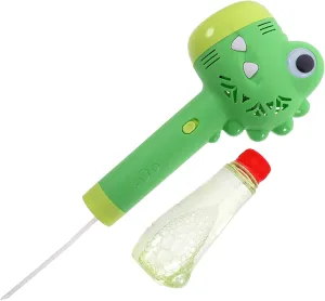 Kisangel Bubble Machine Wand Electric Bubble Blower Toys for Boys and Girls Design Party Supplies