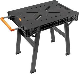 Klein Tools 54410MB MODbox Work Bench, Folding Work Table, Portable Workstation, 1000-Pound Capacity, Compatible with MODbox Rail System