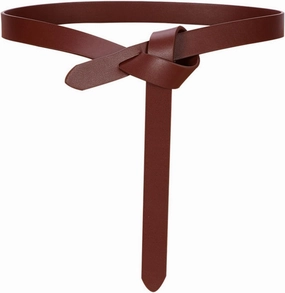 Knot Belts for Women: Soft Leather Fashion Knot Belt