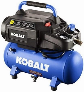 Kobalt 3-Gallon Portable 150-PSI Electric Hot Dog Air Compressor