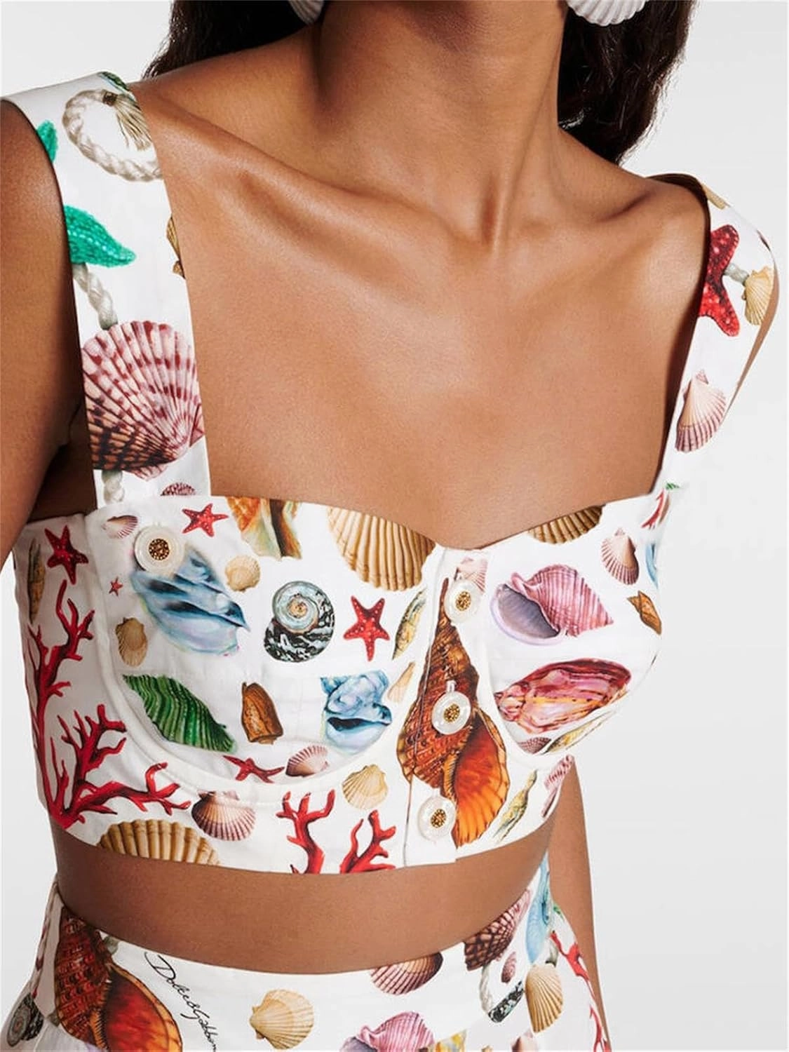 ksotutm 2 Piece Skirt Sets for Women Animal Printed Halter Top High Waist Maxi Skirt Women's Fashion Vacation Outfits
