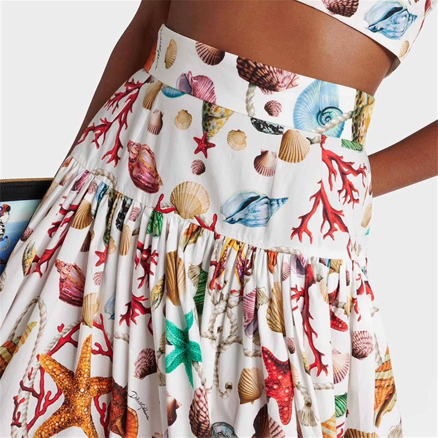 ksotutm 2 Piece Skirt Sets for Women Animal Printed Halter Top High Waist Maxi Skirt Women's Fashion Vacation Outfits