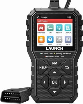 LAUNCH CR529 OBD2 Scanner Diagnostic Tool, Full OBD2 Scanner for Car, Free Lifetime Upd. Check-Egine-Light Code Reader, 5 Years. Backup, Clear Codes, One Click I/M, for DIYers with Cars After 1996