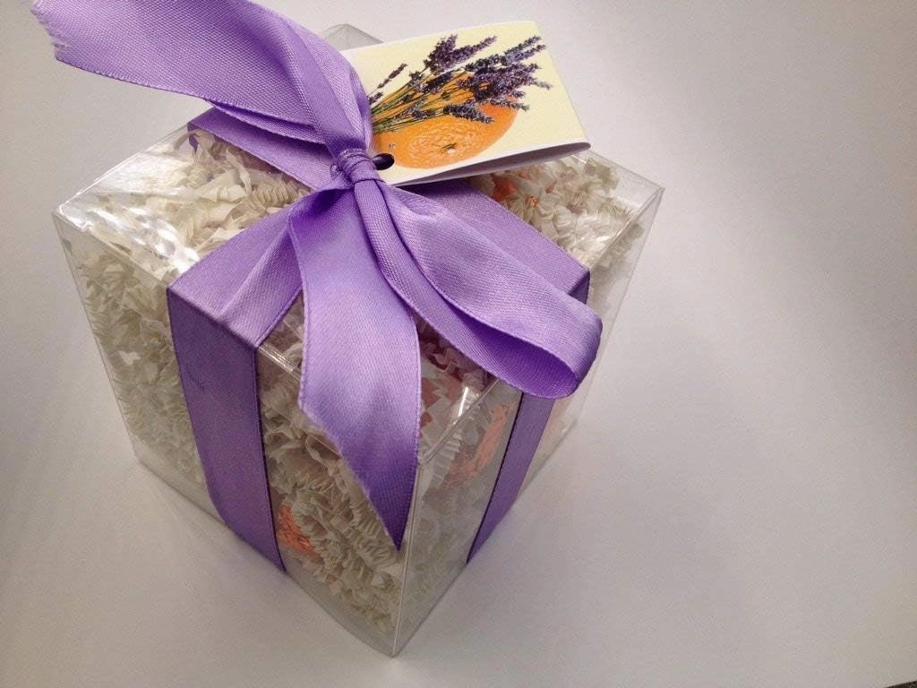 LAVENDERCHAMOMILE Bath Bombs: Gift Set with 6 Bath Bomb Fizzies with Shea, Mango & Cocoa Butter, Ultra Moisturizing (14 Oz) Great for Dry Skin, All Skin Types (Lavender Chamomile)